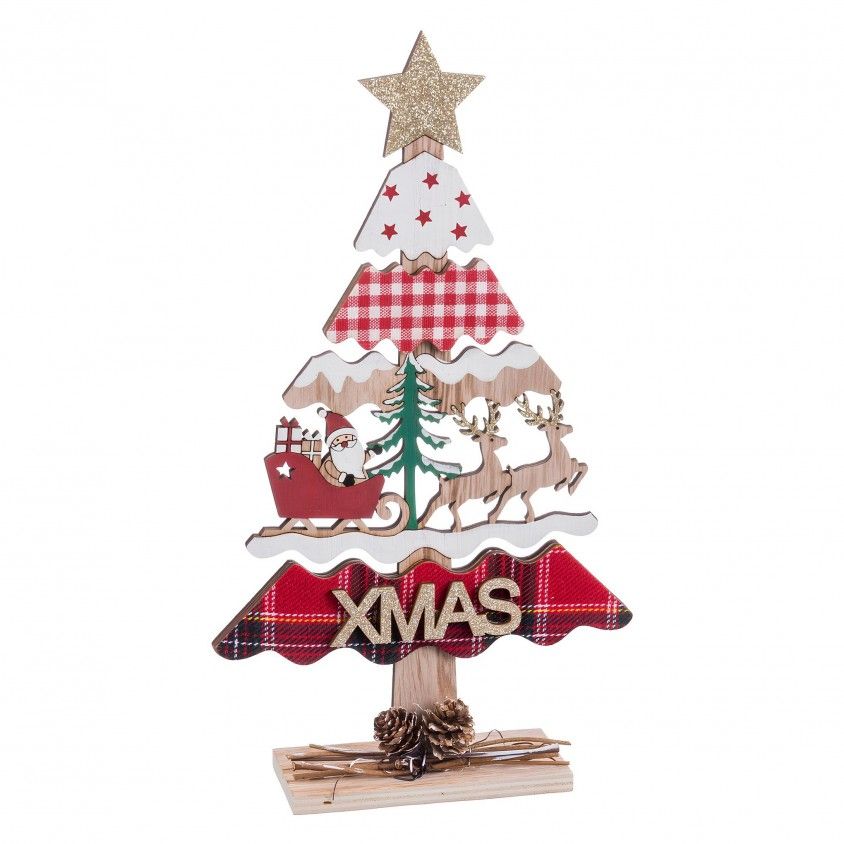 Árvore X'Mas 16.5x29.5cm Árvore X'Mas 16.5x29.5cm