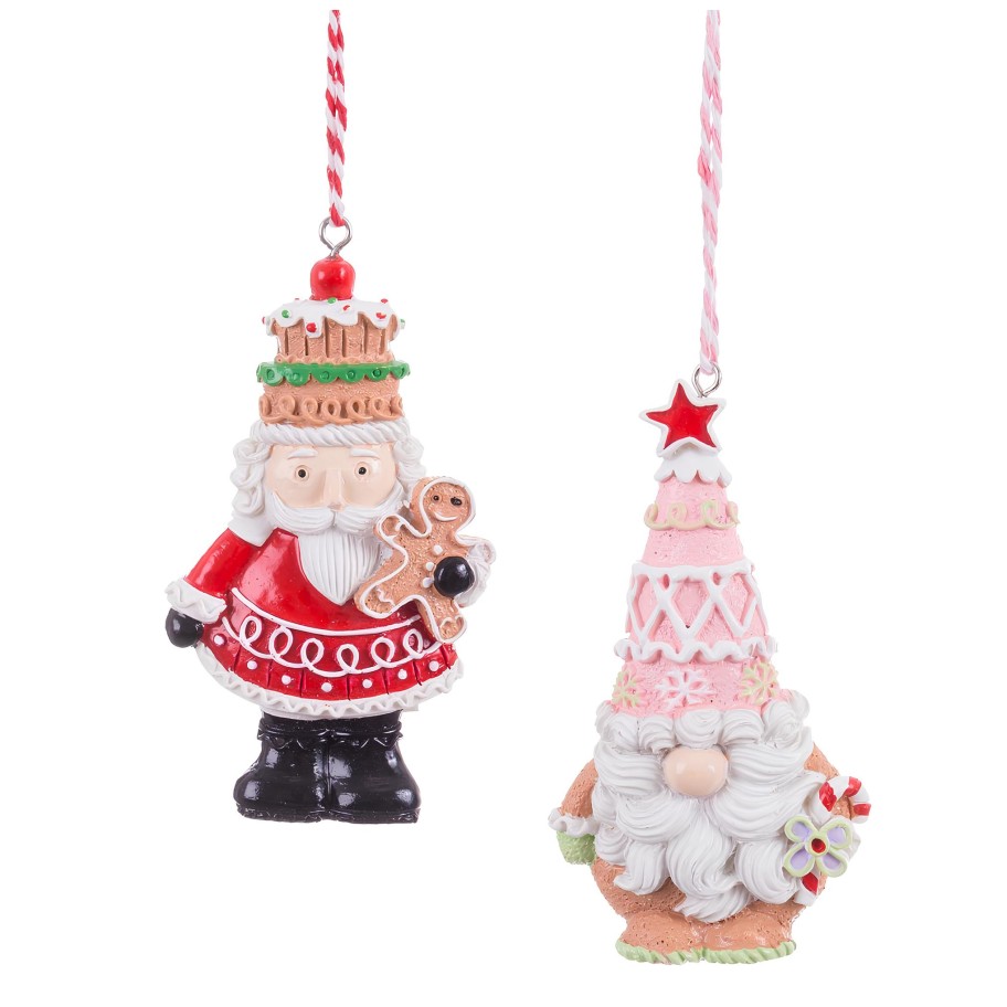 Pendente Pai Natal 4.5x1.5x9cm Sortido