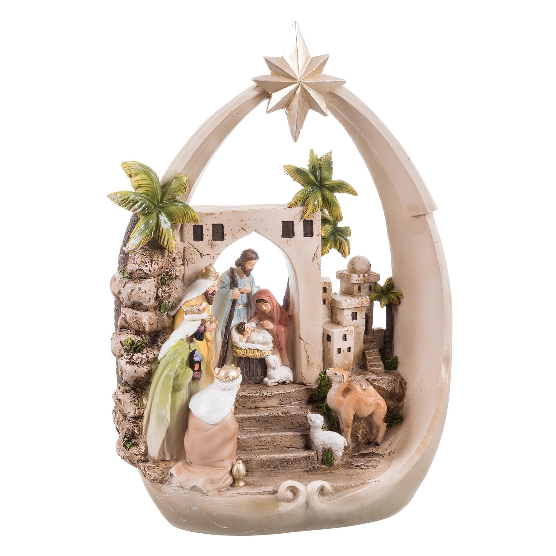Pres�pio de Resina 28cm