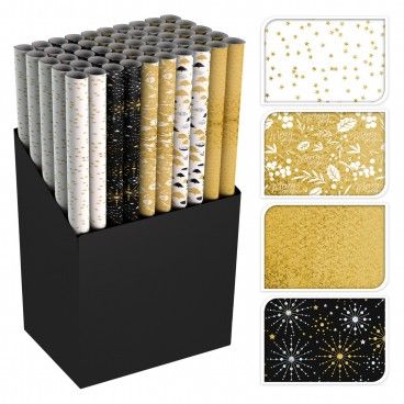 Papel de Embrulho 70x150cm Sortido