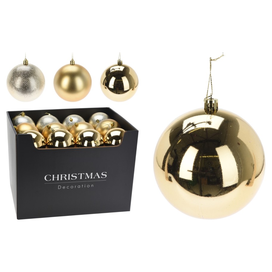 Bola de Natal 100mm Sortida