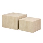 Set 2 Mesas Quadradas Style
