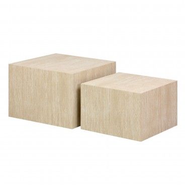Set 2 Mesas Quadradas Style