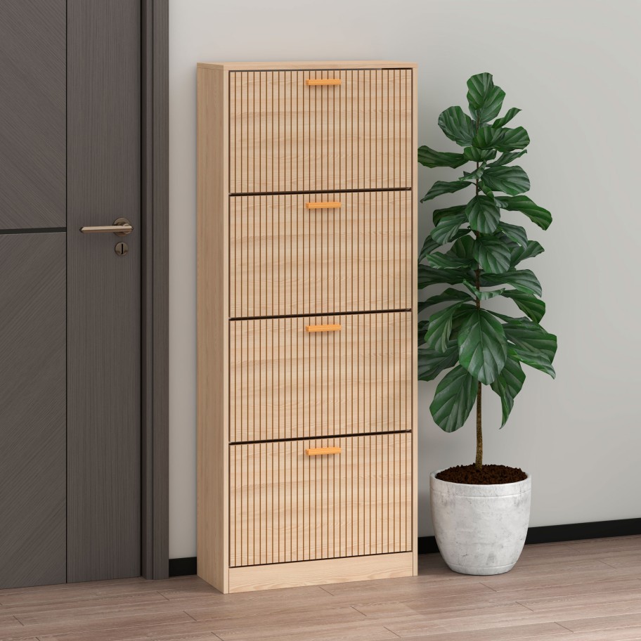 Sapateira 4 Portas Wood