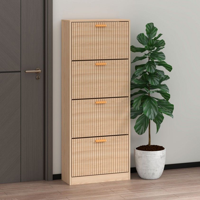 Sapateira 4 Portas Wood Sapateira 4 Portas Wood
