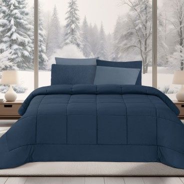 Edredo Microfibra Liso - Cama Casal 160