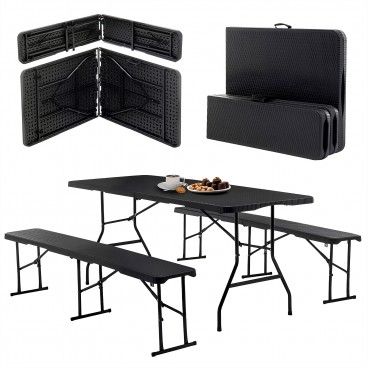 Mesa Dobrvel Tenerife 180cm Retangular Porttil