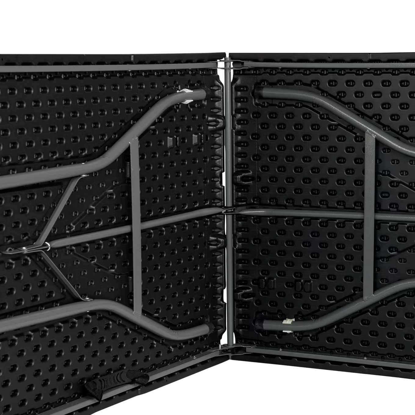 Mesa Dobr�vel Tenerife Preta 180cm Retangular Port�til