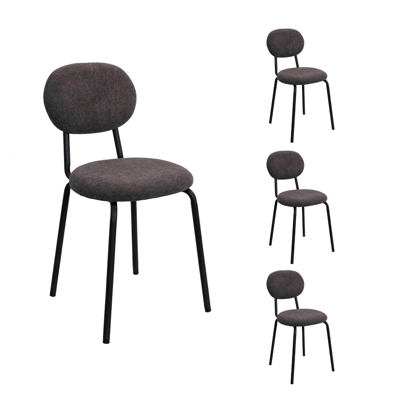 Conjunto 4 Cadeiras Barolo