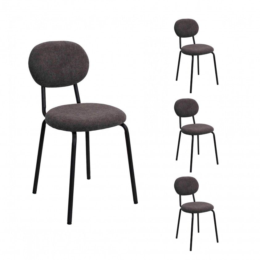 Conjunto 4 Cadeiras Barolo