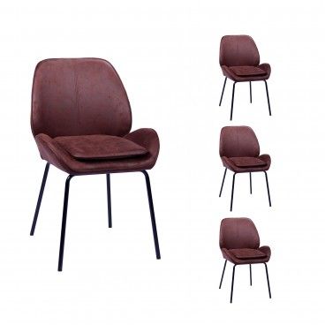 Conjunto 4 Cadeiras Bergamo