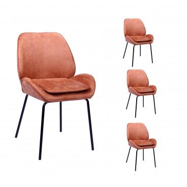 Conjunto 4 Cadeiras Bergamo