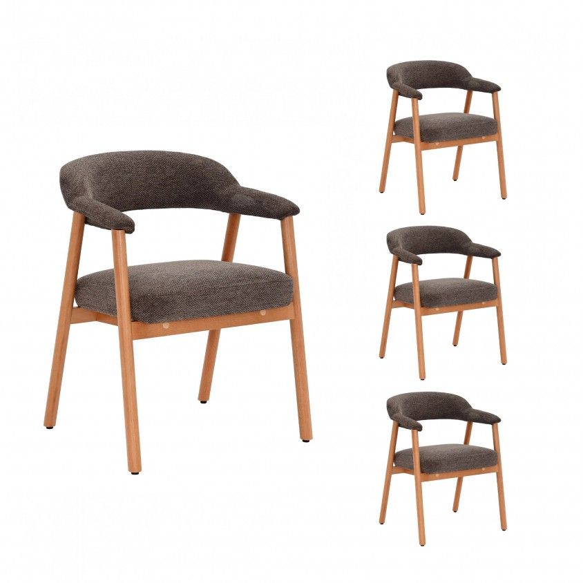 Conjunto 4 Cadeiras Ravenna