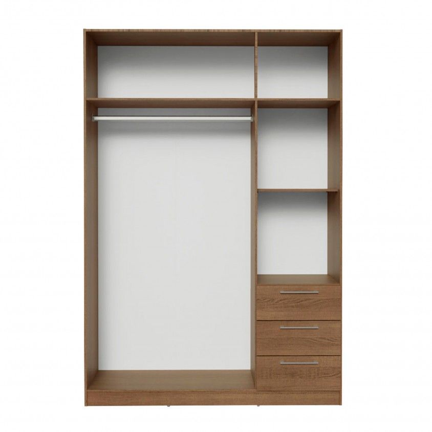 Roupeiro Teckno (6 Portas + 3 Gavetas)