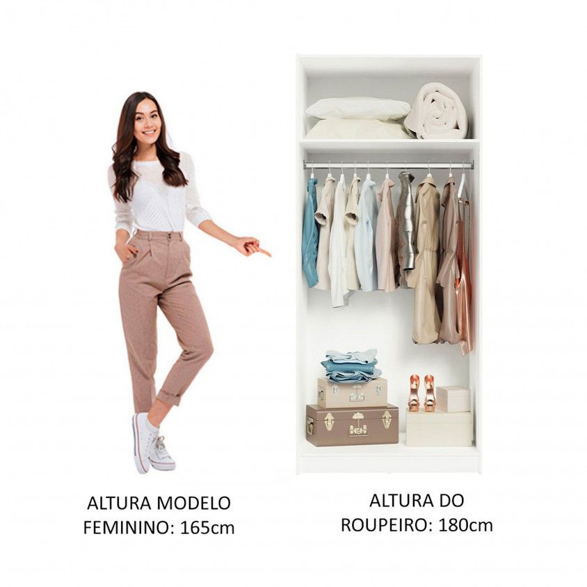 Roupeiro Eko II (2 Portas)