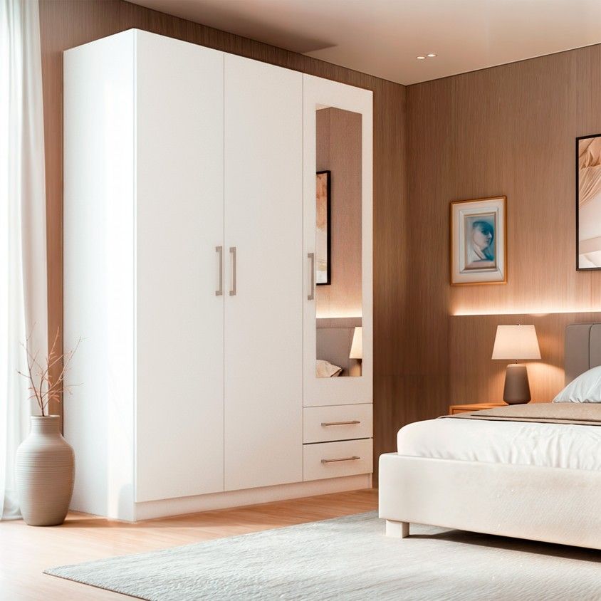 Roupeiro Eko II (3 Portas + 2 Gavetas) Roupeiro Eko II (3 Portas + 2 Gavetas)