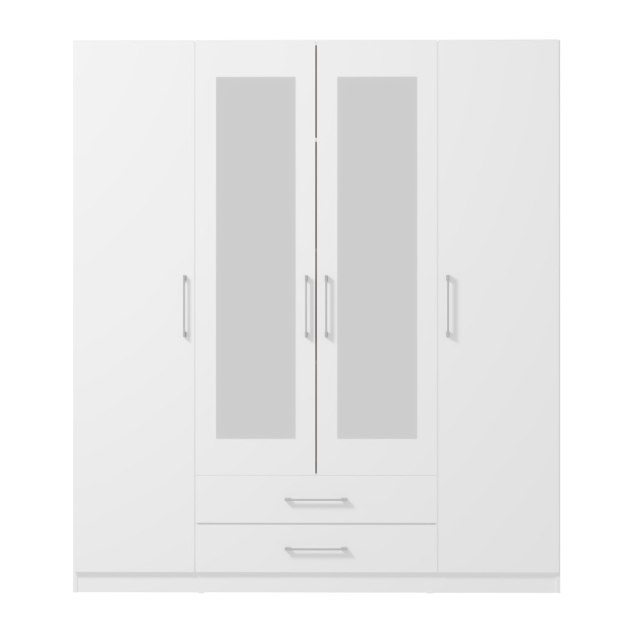Roupeiro Eko II (4 Portas + 2 Gavetas)