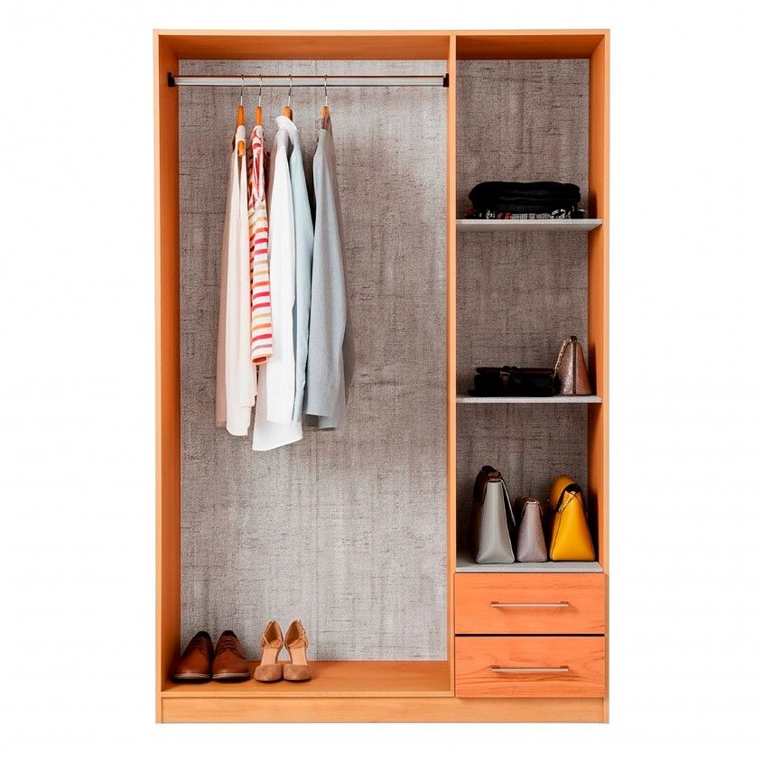 Roupeiro Eko II (3 Portas + 2 Gavetas) Roupeiro Eko II (3 Portas + 2 Gavetas)