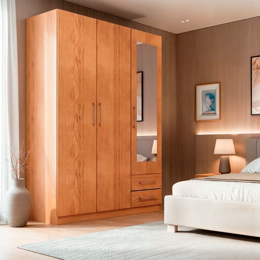 Roupeiro Eko II (3 Portas + 2 Gavetas) Roupeiro Eko II (3 Portas + 2 Gavetas)