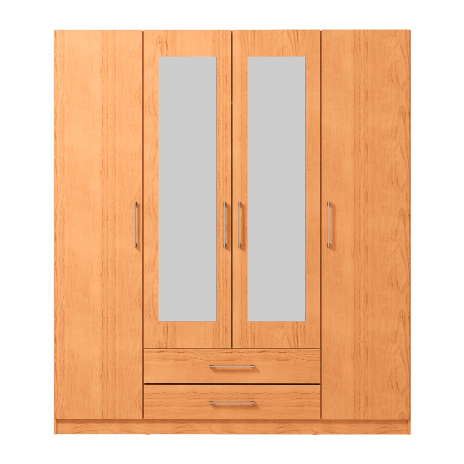 Roupeiro Eko II (4 Portas + 2 Gavetas)