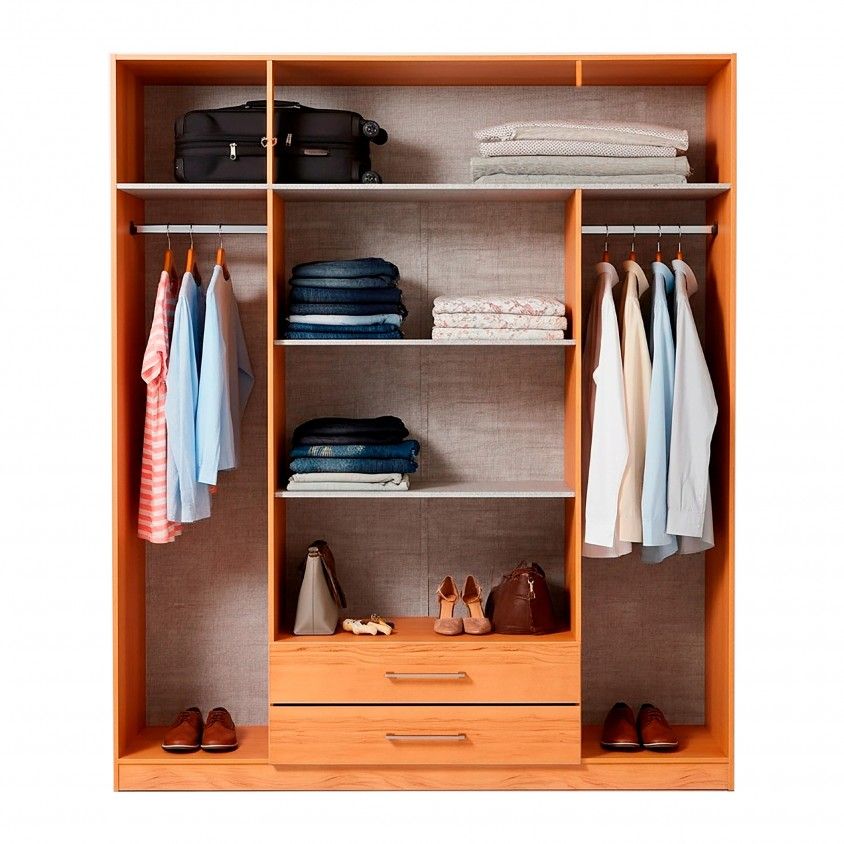 Roupeiro Eko II (4 Portas + 2 Gavetas) Roupeiro Eko II (4 Portas + 2 Gavetas)