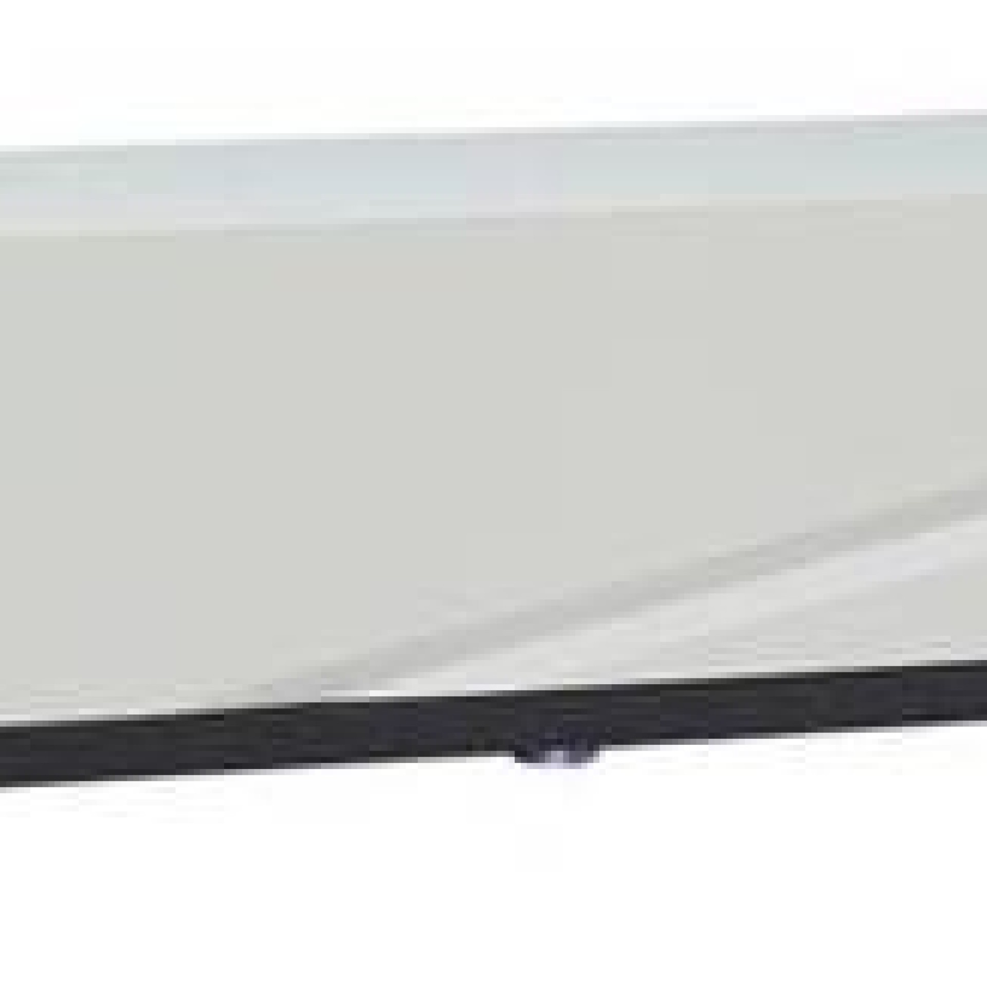 MOVEL COM 1 PORTA QUARTZ 110x38x45 CINZA/LACADO BRANCO