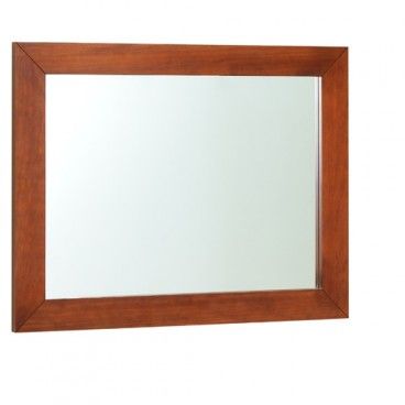 ESPELHO QUARTO ATHOS 105x81x3.3 PINHO ENVERNIZADO