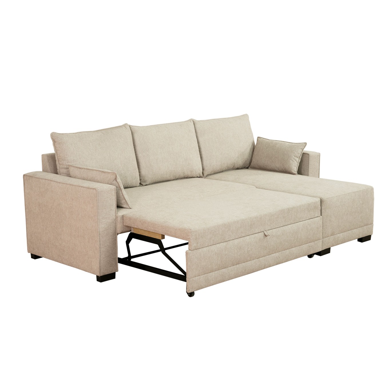 Sof� Chaise Longue com Cama Newport II com cama