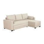 Sofá Chaise Longue com Cama Newport II com cama