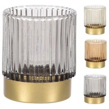 Copo P/ Vela 7x8cm Sortido 3 Cores