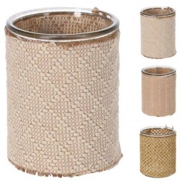 Vidro Suporte Tealight Deco Sortido 3 Designs