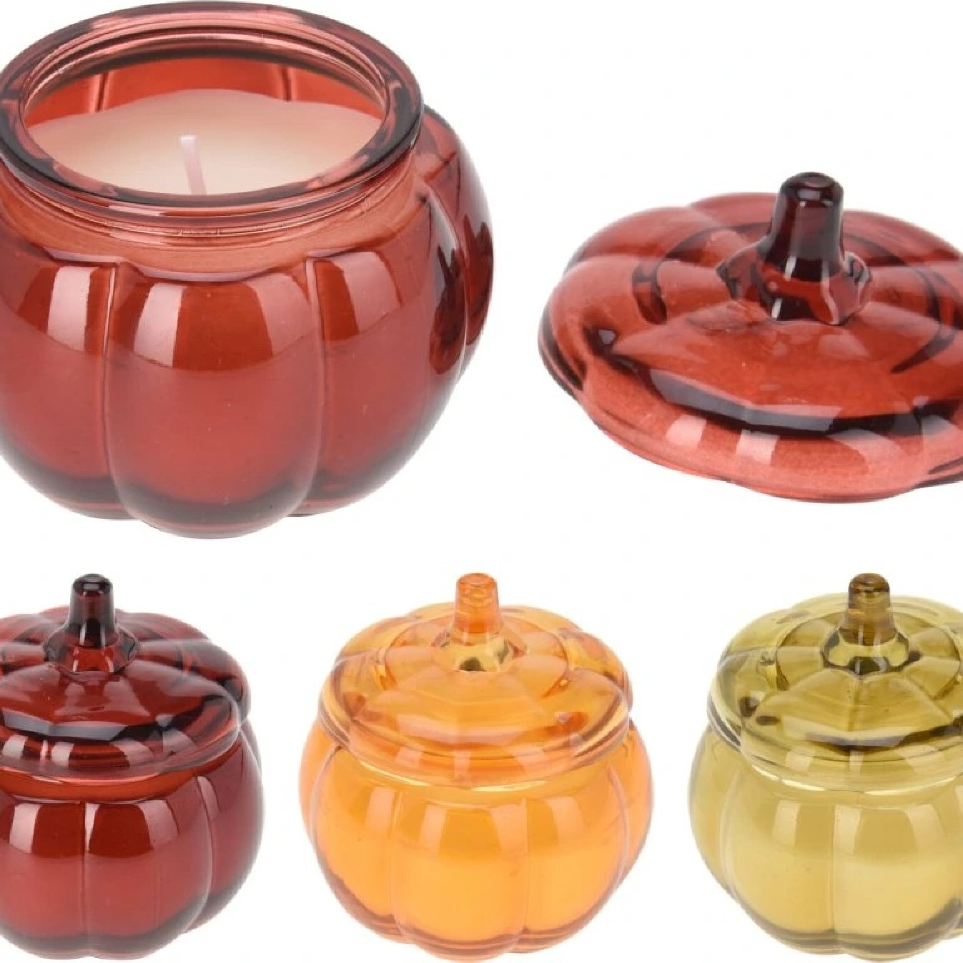 Vela Perfumada em Vidro 85mm