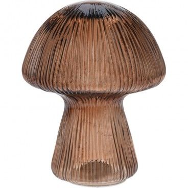 Cogumelo com LED 19x25cm Sortido