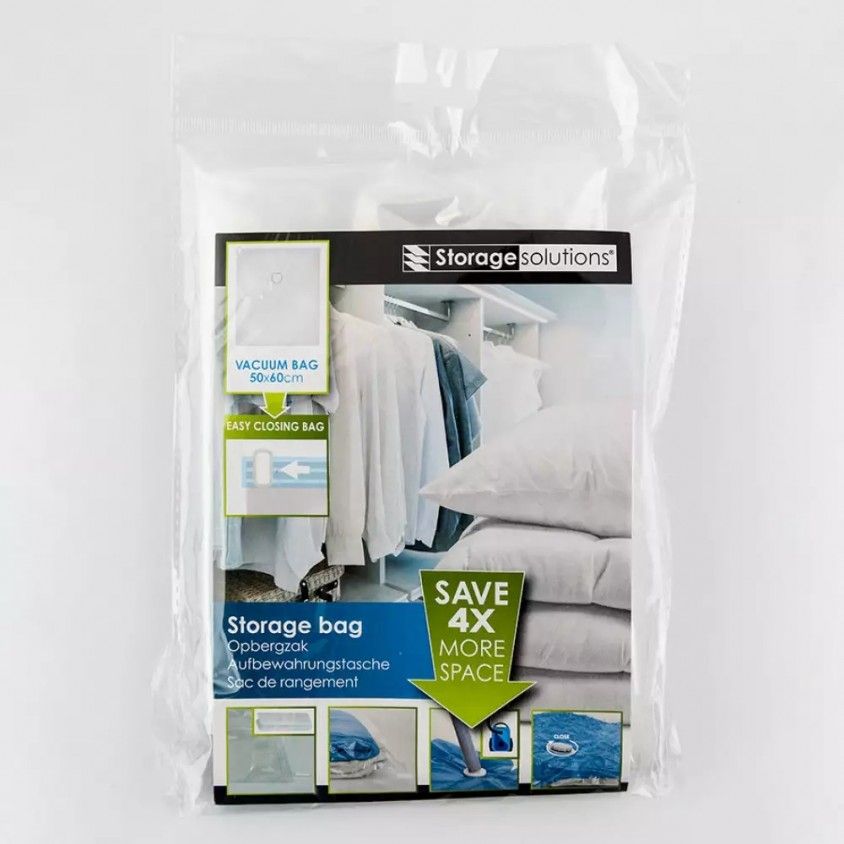 Saco P/ Fechar Vácuo/Hermético 50x60cm Saco P/ Fechar Vácuo/Hermético 50x60cm