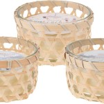 Vela Perfumada c/ Suporte Vaso Bambu Sortido 3 Fragancias