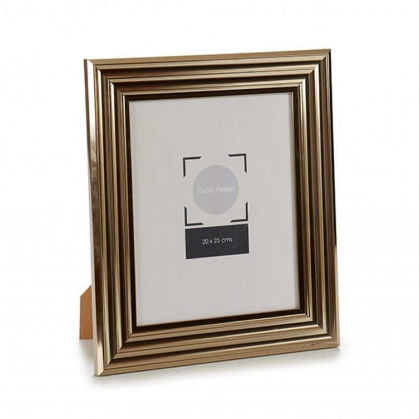 Porta Fotos 20X25 Linhas Cinza Brilhante Porta Fotos 20X25 Linhas Cinza Brilhante