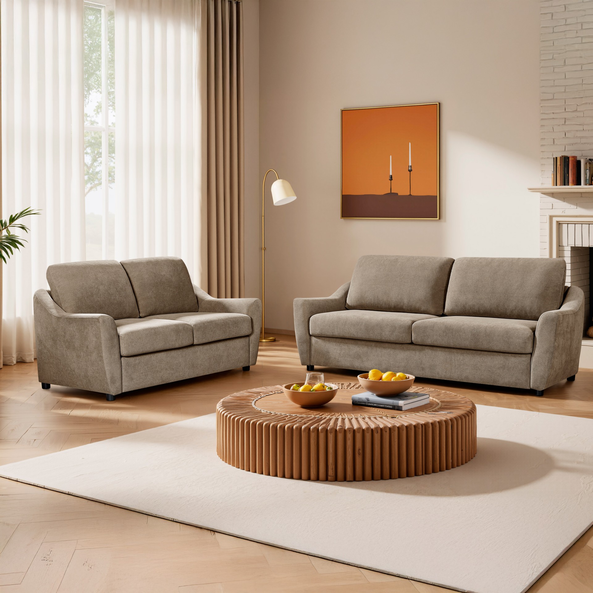 Set Sof�s 3+2 Lugares Barrow