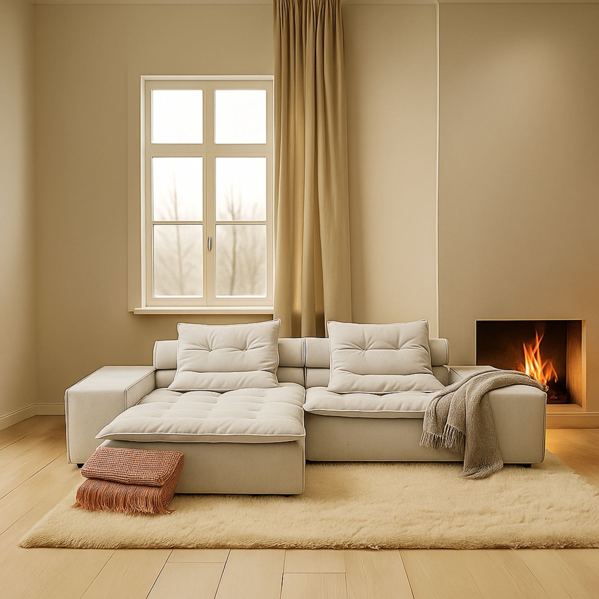 Chaise Longue Modular Beverly