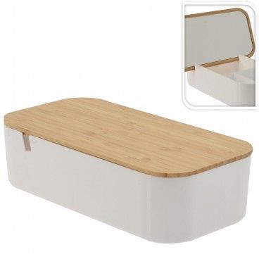 Espelho com Organizador 26X13X7cm Espelho com Organizador 26X13X7cm