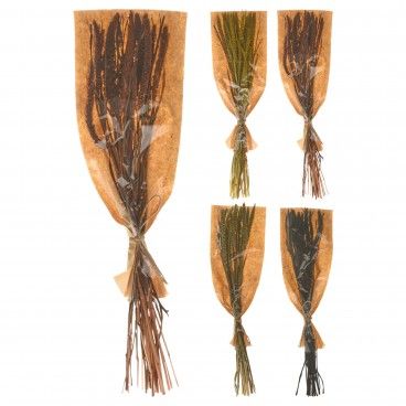 Bouquet Ramos Secos Saco 45cm Sortido 4 Cores