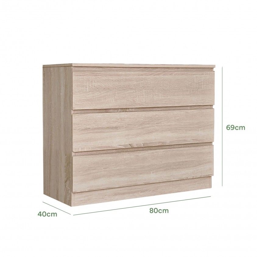 C�moda Neo Plus 3 Gavetas