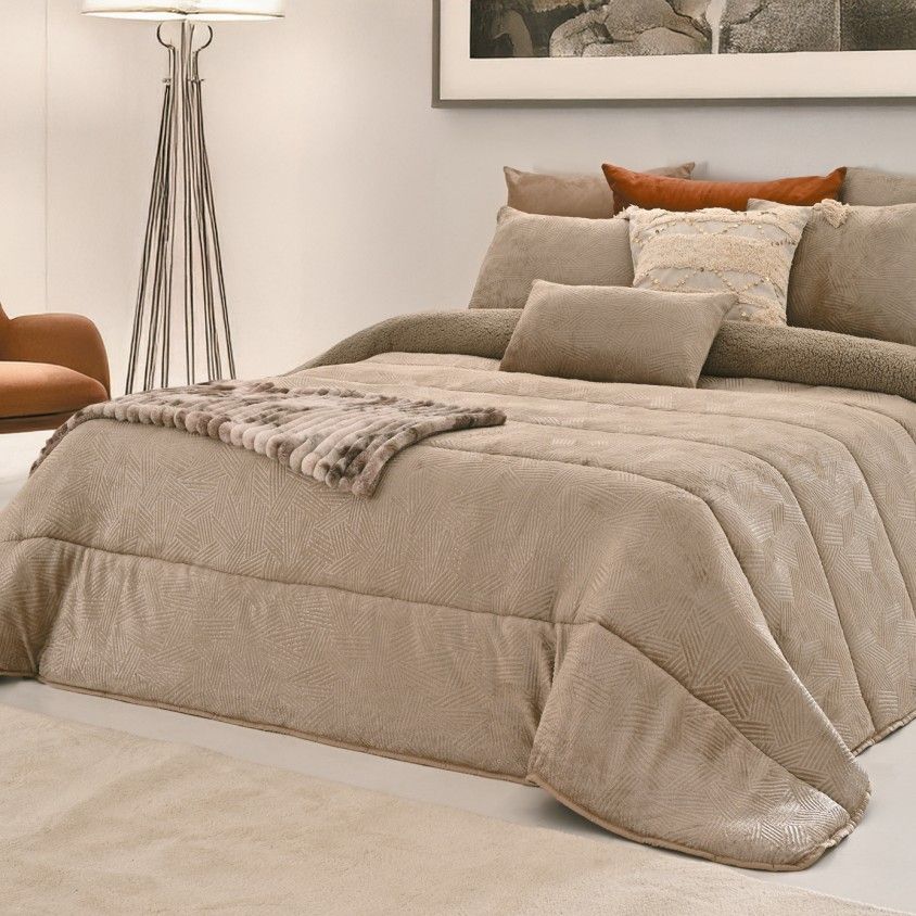 Edredo de Borrego K1 - Cama Casal