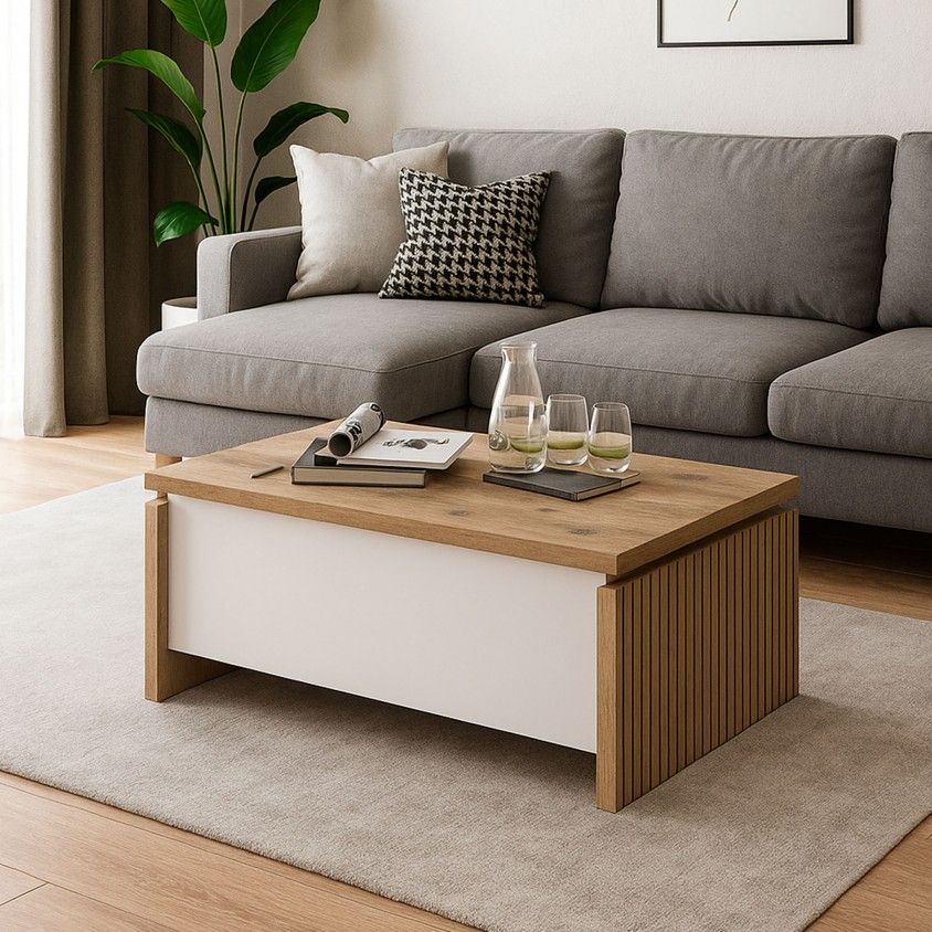 Mesa de Centro Elevatória Castel Mesa de Centro Elevatória Castel