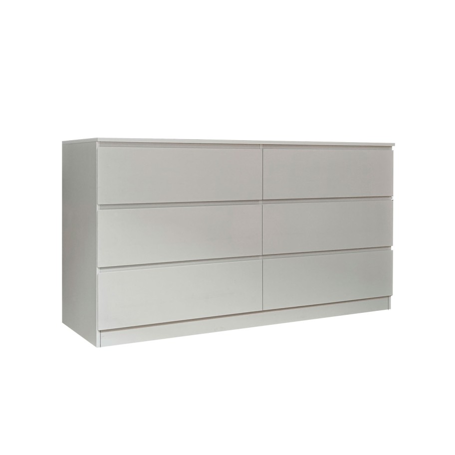 Cómoda Dupla Neo Plus 6 Gavetas