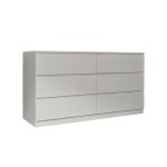 Cómoda Dupla Neo Plus 6 Gavetas