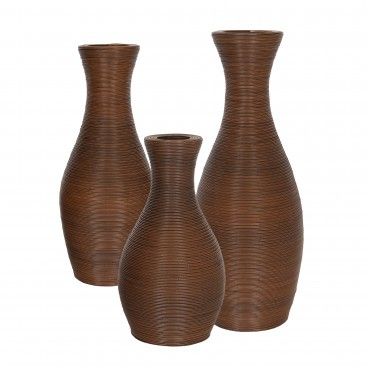 Conjunto 3 Vasos Bamboo