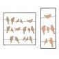 Conjunto 2 Wall Decor Passarinhos