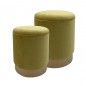 Conjunto 2 Poufs Burnett