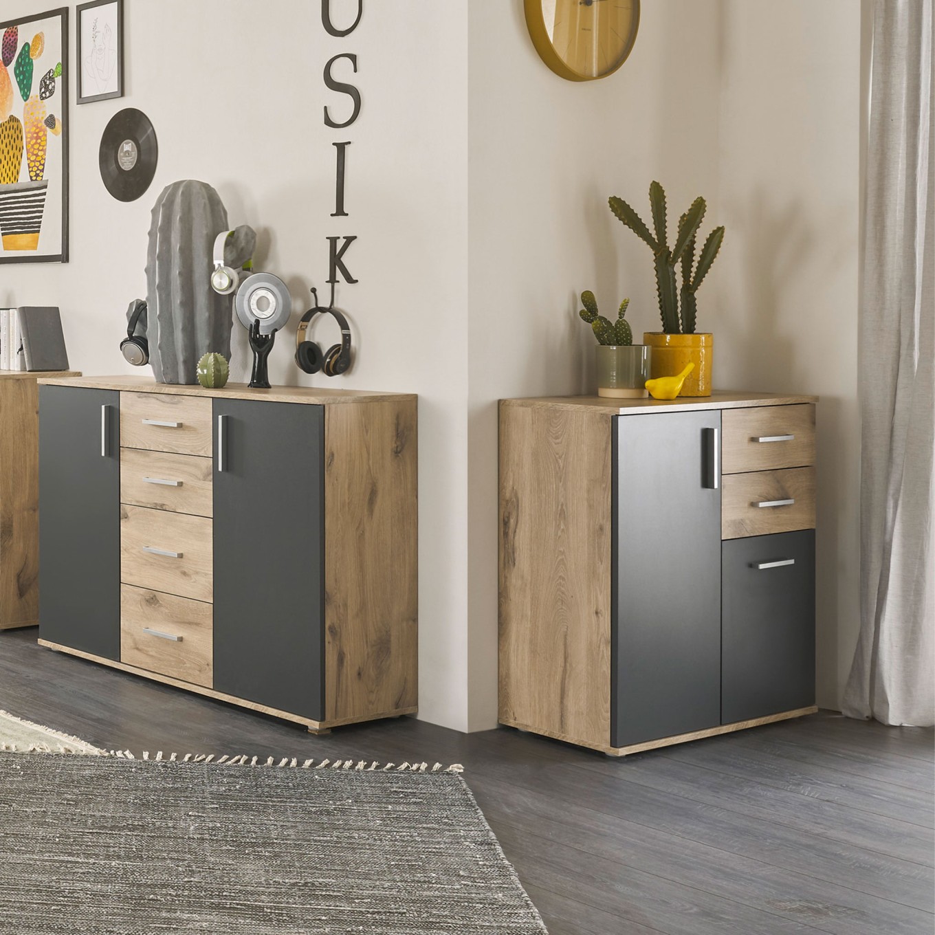 Arm�rio Bo (2 Portas + 2 Gavetas)