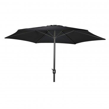 Guarda-Sol Jardim 300cm Cinza Escuro